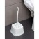 Black for the toilet with a tule stand, 15.5 × 15.5 × 35 cm, the color is light gray