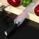 Knife Kollo shade Venus, blade 12.5 cm, black color