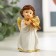 Polystone souvenir "Angel in a dress, with violin/mandolina" mix 8x3.8x3.6 cm