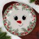 New Year. Ceramic “Snowman of Krosh”, 20 cm