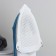 An iron nozzle heat -resistant universal share, 23 × 15.5 cm, white color