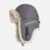 Hat -prystvo "Canada" Fabric - Okslan, lining - Polar Fleece 180 gr/m2, graphite, p. 56-58