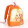 Baby backpack on lightning, orange color