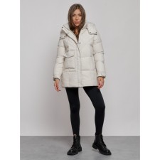 Winter jacket, size 50, beige color