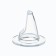 Nipple on a drinker, soft nose, from 9 months., Classic throat, fast stream