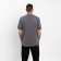 T-shirt male, dark gray color, size 46 (m)
