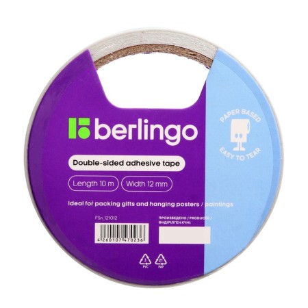 Adhesive tape bilateral 12 mm x 10 m berlingo-2