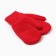 Double mittens, red color, rr 12