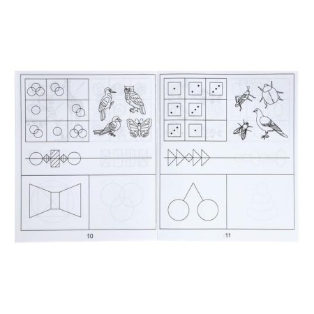 Workbook "Exercises for the development of attention, memory, thinking", part 1-2