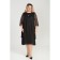 Female dress, size 56, black color
