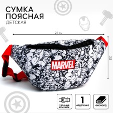 Bag Barry Bag, 25x6x13 cm, Avengers