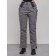 Semi -combinezone ski insulated female winter, size 40, color gray