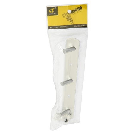 Cappio CVT001 hanger, metallic, three -horn, matte chromium color-6