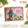 Gift box team "Bag with a Christmas tree", 21 x 15 x 5.7 cm