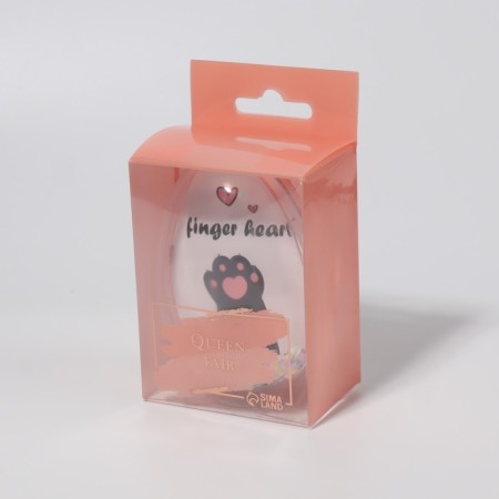 Massage Massage No. 24 Obval of Tangled paw with decor 5.5*9 (± 1) cm Bel Cor PVC QF-5