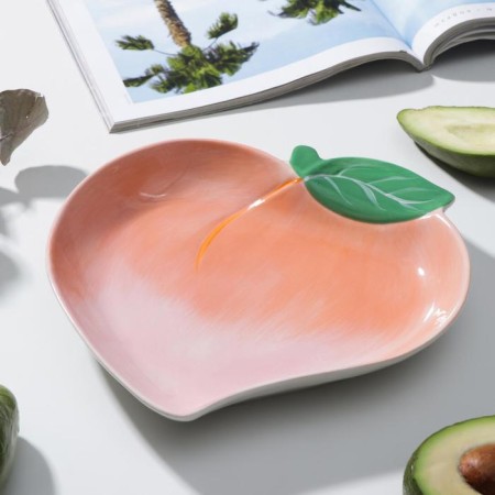 Ceramic "Persian" dish, 23.5 × 22.5 cm-2