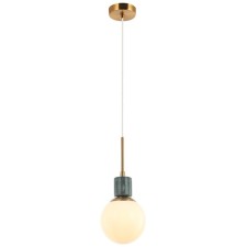 Suspension Sharo 1xe27 40W, size 15x15x39.5-150 cm, bronze color