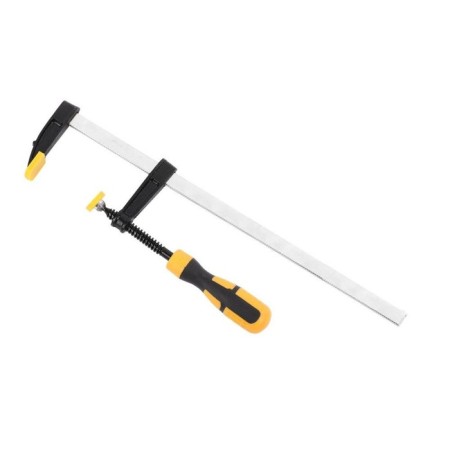 Strong-shaped clamp Deli, max. force 1000 N, 250 x 50 mm