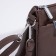 Cross-Bodi Bag on a zipper, brown color