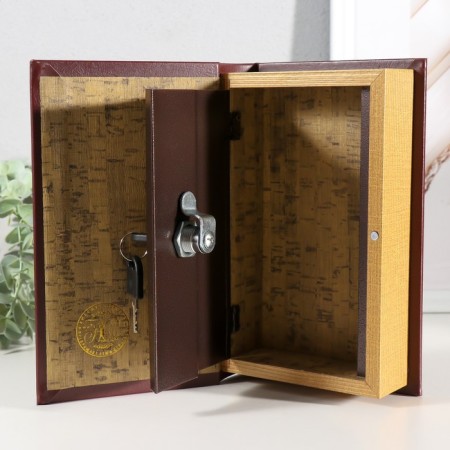Safe box book "Book of large savings" embossing 21x13x5 cm-2