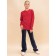Pants for girls, height 104 cm, dark blue color