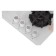 Hon surface Delvento V60N41C011, gas, 4 burners, white