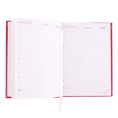 Deliciper of Leduced A5, 160 sheets of Nebraska, perforation of corners, red-3