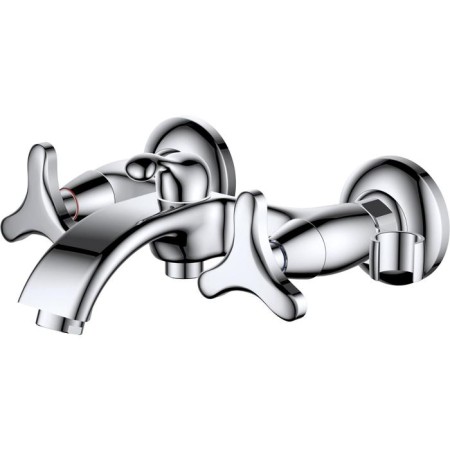Bath mixer D&K Hessen Goethe DA1383241, two -wound, chrome