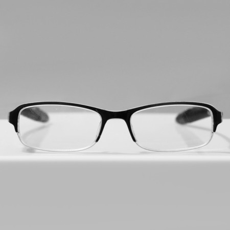 Ready glasses GA0580 (color: C1 black, transparent; diopter: + 2.5; tint: no)-1