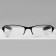 Ready glasses GA0580 (color: C1 black, transparent; diopter: + 2.5; tint: no)