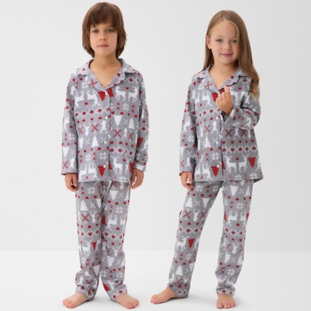 New Year. PAZHAMA Children's KAFTAN "Scandinavia" Size 32 (110-116 cm)