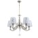 Virginia chandelier 5x40W E14 bronze 58x58x76 cm. Model F761TT-671