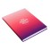 The diary of a low -up A5 136 sheets, integral cover, matte lavender gradient lavecture