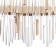Acapulco 30 cm chandelier, D 60 cm, 12x40W G9