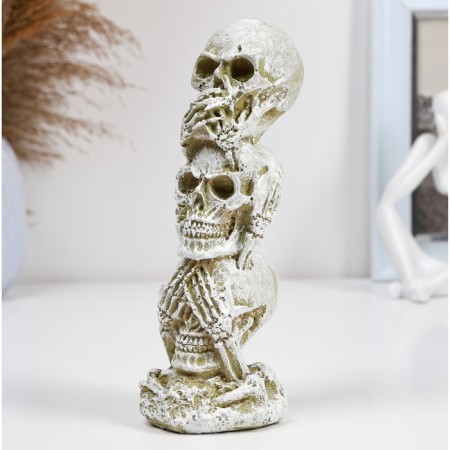 Figure "Skull Pyramid" 6x6x17cm-1