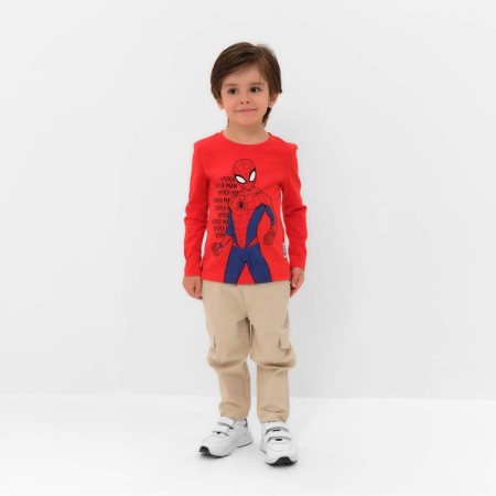 Jumper Children's Marvel Spider Man Hero, height 110-116 (32), red-1