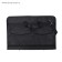 Folder for drawings and drawings A2, 640 x 450 x 30 mm, with handles, textile, estado, 3 pockets, black color,