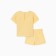 Kit for children (T-shirt and shorts) minku, yellow color, height 80-86