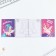 Set: Double notebook with tasks and pen "Magic Unicorn"