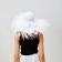Women's hat Minaku "Summer Mood", size 56-58, white color