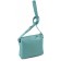 Bag Cross-Bodi with a zipper, blue color