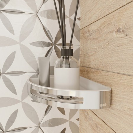 Corner regiment IDDIS Optima Home She11spi44, Chrome, Poli., Stainless steel-1