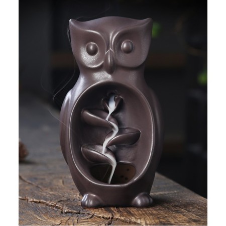 Set of incense on the stand "Owl" 18x10cm-6