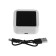 Wireless headphones Mybit VBT 1.18, TWS, inserts, BT5.0, 30/200 mAh, solar panel, white