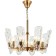 Suspension chandelier Darling 8xe14 40W, size 60x60x58-150 cm, bronze color