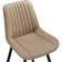Sedal Seda Metal/velor, black/beige 50x56x82 cm
