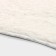 Fluffy Dolyana mat, 49 × 79 cm, white color