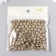 Beads for creativity tree "White Secret" D-0.8 cm, set of 20 g