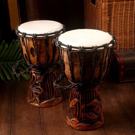 Souvenir musical instrument "Drum Dzhembe" MIX 30x16x16 cm-10