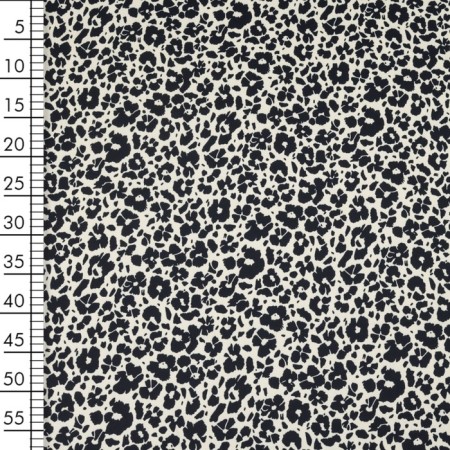 Payer satin fabric, width 150 cm, cream color-3